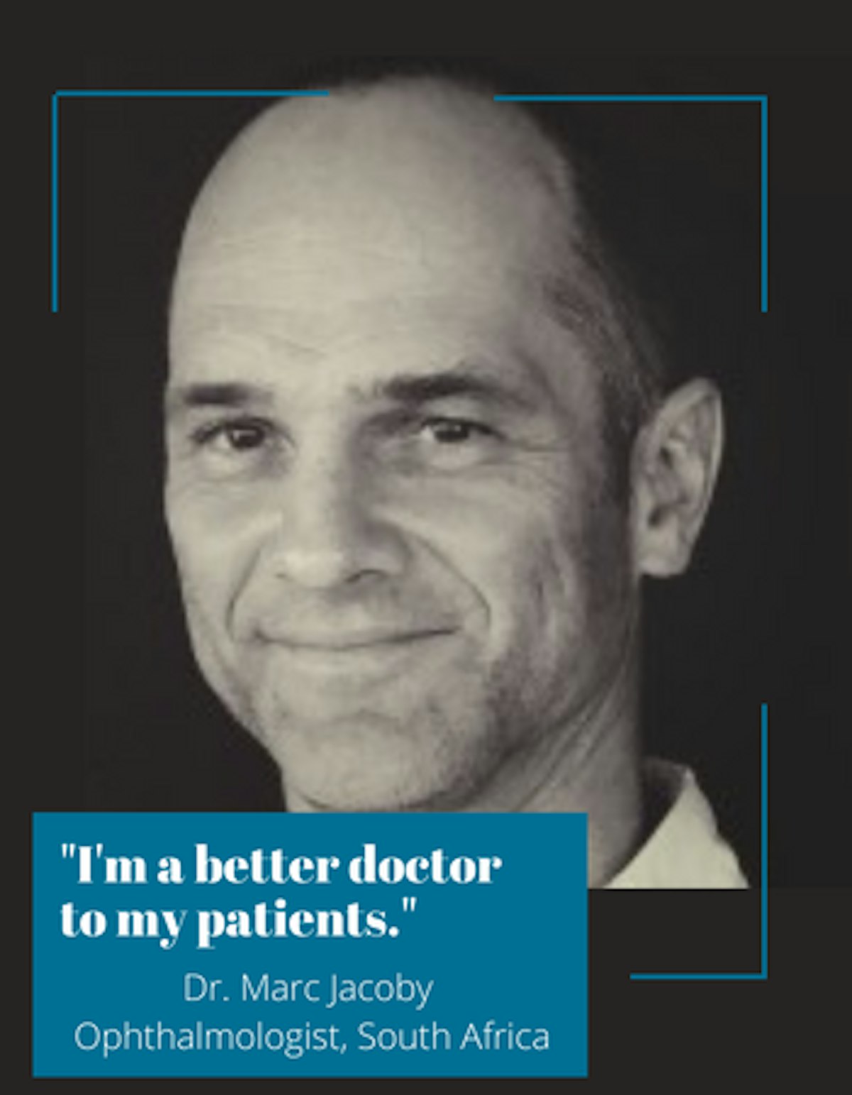 South African ophthalmologist Dr. Mark Jacoby has an interest in Retinopathy of Prematurity and Vitreoretinal surgery