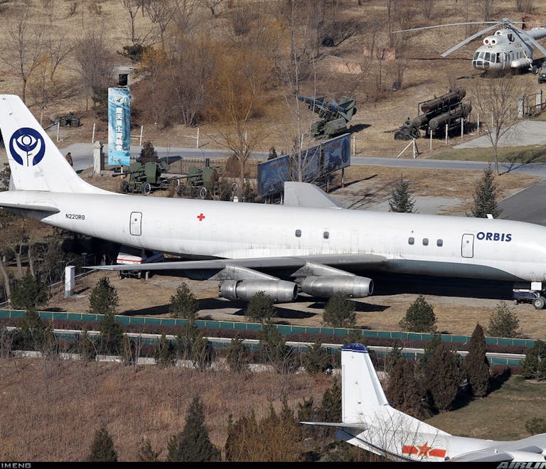 Flying eye hospital.