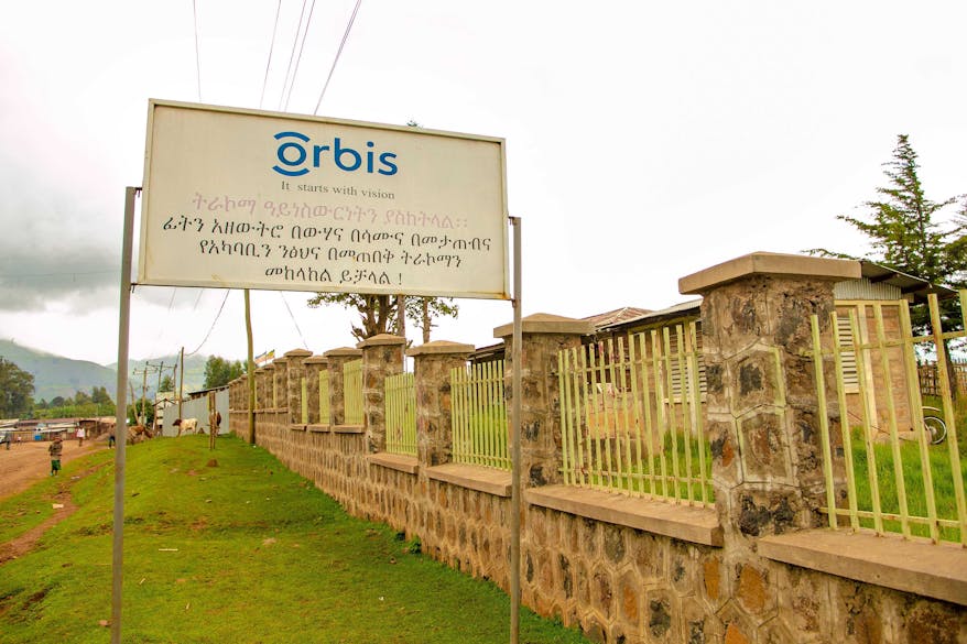 Orbis's Zada Health Centre in the rural area of Dita Woreda, Ethiopia