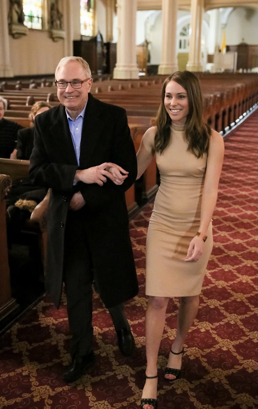 Dr. Rudy Wagner and his daughter Christine