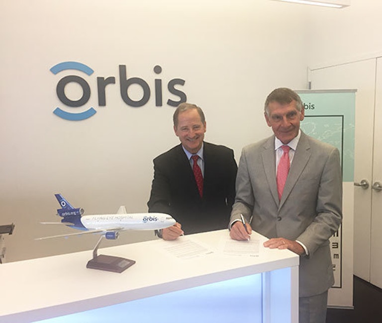 Orbis sign NECO partnership deal.
